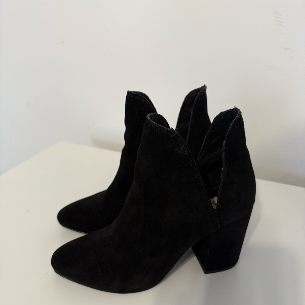 Black Suede Ankle Boots